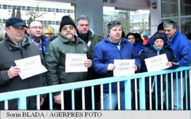 Felfüggesztették a tiltakozást a lupényi bányászok