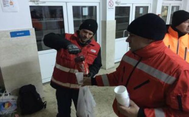 Összefogott a lakosság a sepsiszentgyörgyi hajléktalanokért