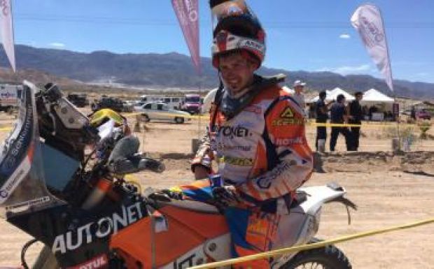 Dakar-rali: a nézők segítettek a szatmári motorosnak