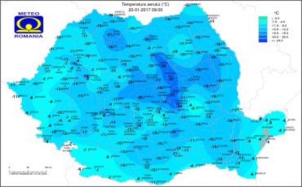 Kegyetlen hideg volt péntek reggel is a székelyföldi megyékben