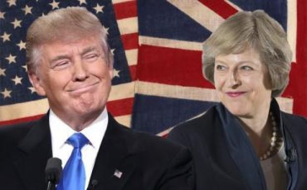 Pénteken találkozik Theresa May és Donald Trump