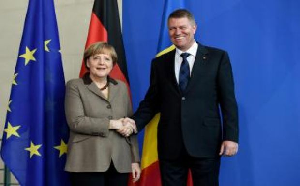A korrupció leküzdéséről tárgyalt Merkel és Johannis