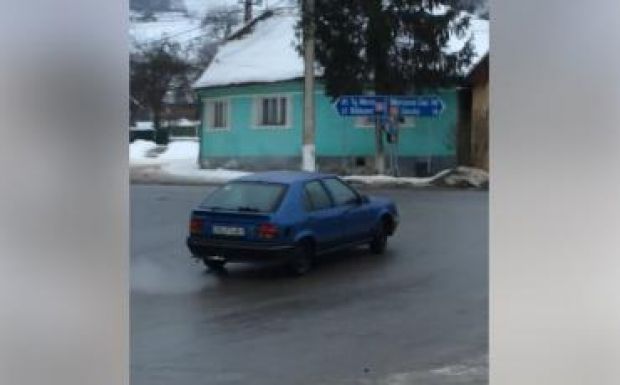 Majdnem tragédiával ért véget a makfalvi autós szerencsétlenkedése