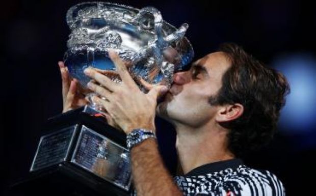 Roger Federer az Australian Open bajnoka 