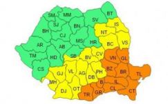 Másodfokú hóviharriadó van, nagy havazásra figyelmeztetnek