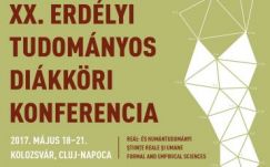 Huszadik alkalommal szervezik meg Kolozsváron az Erdélyi Tudományos Diákköri Konferenciát