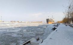 Betiltották a hajózást a hideg miatt a Duna román-bolgár szakaszán