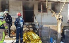 A háza előtt halt meg a tűz elől menekülő Bihar megyei férfi