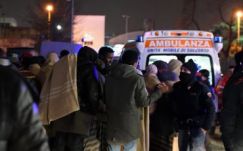 Tűz ütött ki egy migránsokkal teli raktárban Firenzénél