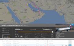 Bombafenyegetés miatt kényszerleszállást hajtott végre egy német utasszállító