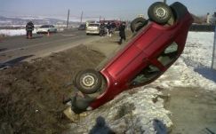 Árokba borult az autójával egy részeg sofőr Hargita megyében