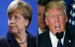 Továbbra sincs időpont az első Merkel-Trump találkozóra