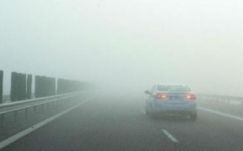 Sűrű köd borítja az ország központi részét