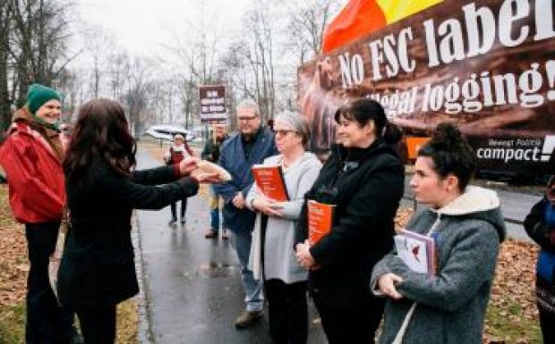 FRISSÍTVE: Visszavonták a Schweighofer fenntartható erdőgazdálkodási tanúsítványát
