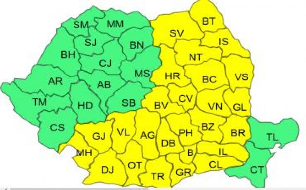 Székelyföldön is fagyriadó van keddig