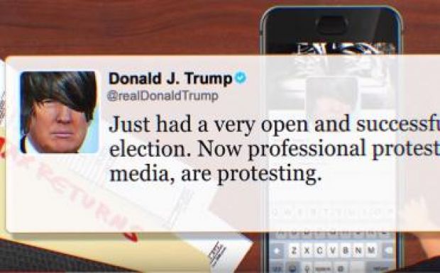 Emo dal készült Trump tweetjeiből