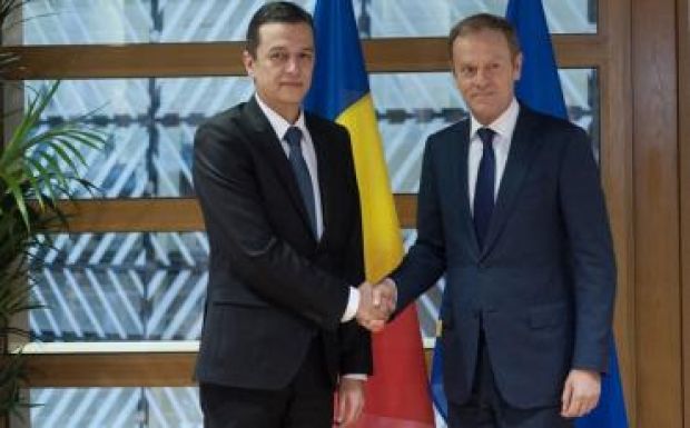Donald Tusknak is fogadkozott Sorin Grindeanu kormányfő
