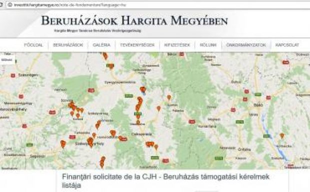 Online pályáznak fejlesztésekre a Hargita megyei települések