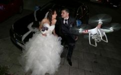 Drónnal fotózott az esküvőn, feljelentette a csendőrség a besztercei fiatalt