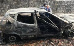 Rövidzárlat okozott autótüzet a Kalonda-tetőn