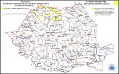 Hat nyugati folyó gyűjtőmedencéjére adtak ki árvízriadót