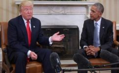 Trump: a kiszivárogtatások és a tiltakozó akciók hátterében Obama áll 