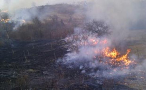 Tarlótüzek Biharban – egy nap alatt 13 alkalommal gyulladt ki a száraz növényzet