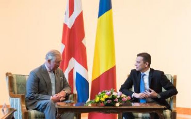 Grindeanu a szigetországban élő románok helyzetéről is tárgyalt az angol trónörökössel
