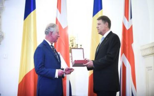 Károly walesi herceg a Bukaresti Nemzeti Színházba látogat pénteken