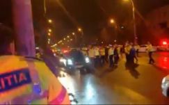 Csak fegyverrel sikerült megállítani a rendőrt megsebesítő bukaresti sofőrt
