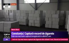 Konstancán 700 ezer csomag csempészett cigarettát fogtak el