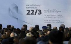 Brüsszelben megemlékeztek az egy évvel ezelőtti terrortámadások áldozataira