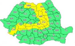 Visszatér a tél vasárnap több erdélyi megyébe