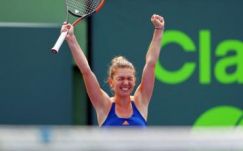 Miami Open: meccslabdát hárítva jutott negyeddöntőbe Simona Halep
