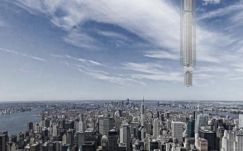 Aszteroidáról lelógó toronyépületet építenének