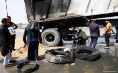 Robbanóanyaggal megpakolt teherautóval gyilkoltak Bagdadban 