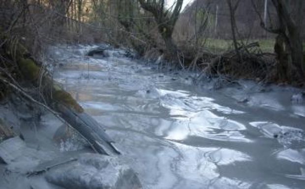 Zaggyal szennyeződött az Aranyos folyó vize