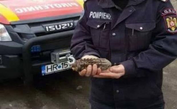 Első világháborús kézigránátot hatástalanítottak Hargita megyében