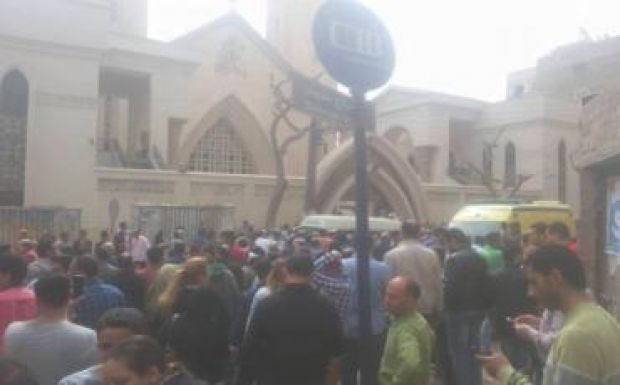 Keresztény templomnál robbantottak Egyiptomban