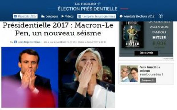 Francia sajtó: földrengést okozott az első forduló a politikai berendezkedésben