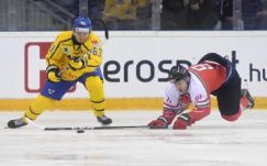 Négy góllal kikapott a svédektől a magyar jégkorong-válogatott 