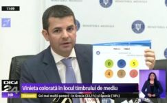 Bemutatta a volt környezetvédelmi miniszter az emissziós matricákat