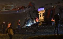 Egymásba rohant két vonat Moszkvában