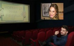 Moziban kérték meg Antal Tímea kezét