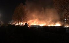 Verekedés és tűz egy francia menekülttáborban