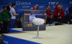 Berki Krisztián hibátlan gyakorlattal mutatkozott be a kolozsvári torna Eb.-n