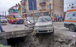 Autóbaleset történt Gyergyószárhegyen