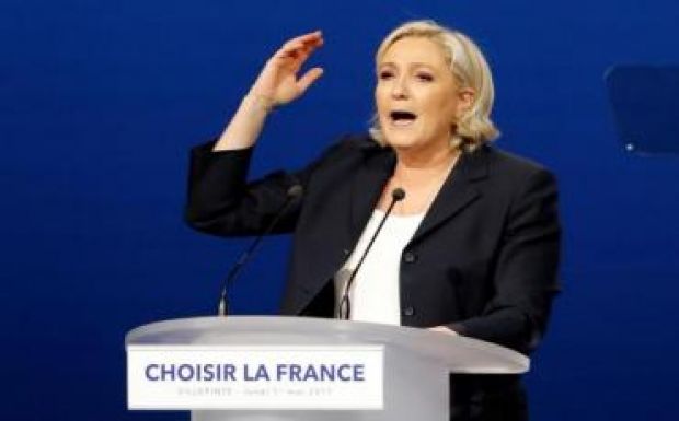 Plagizált beszéddel kampányolt Marine Le Pen