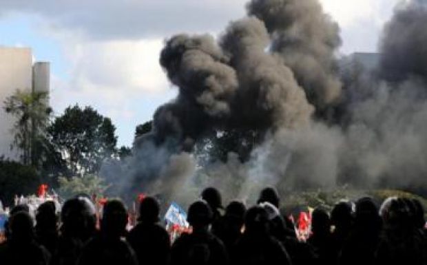 Katonákat vezényeltek az utcára a brazil fővárosban