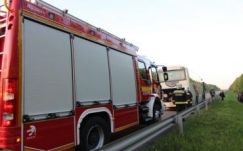 Erdélyi gyerekeket szállító busz gyulladt ki Magyarországon